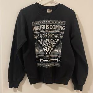 WINTER IS COMING crew neck size S